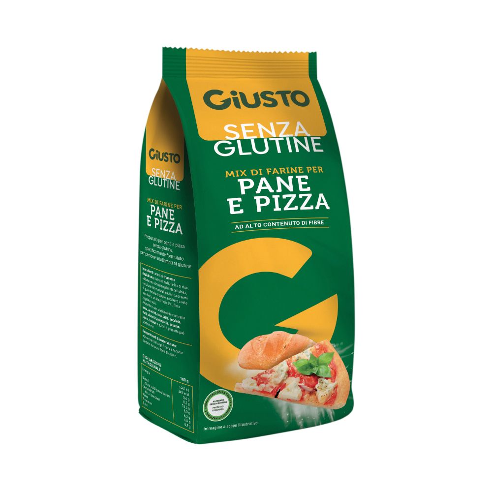 Giusto Senza Glutine Mix Pane E Pizza 500 G g
