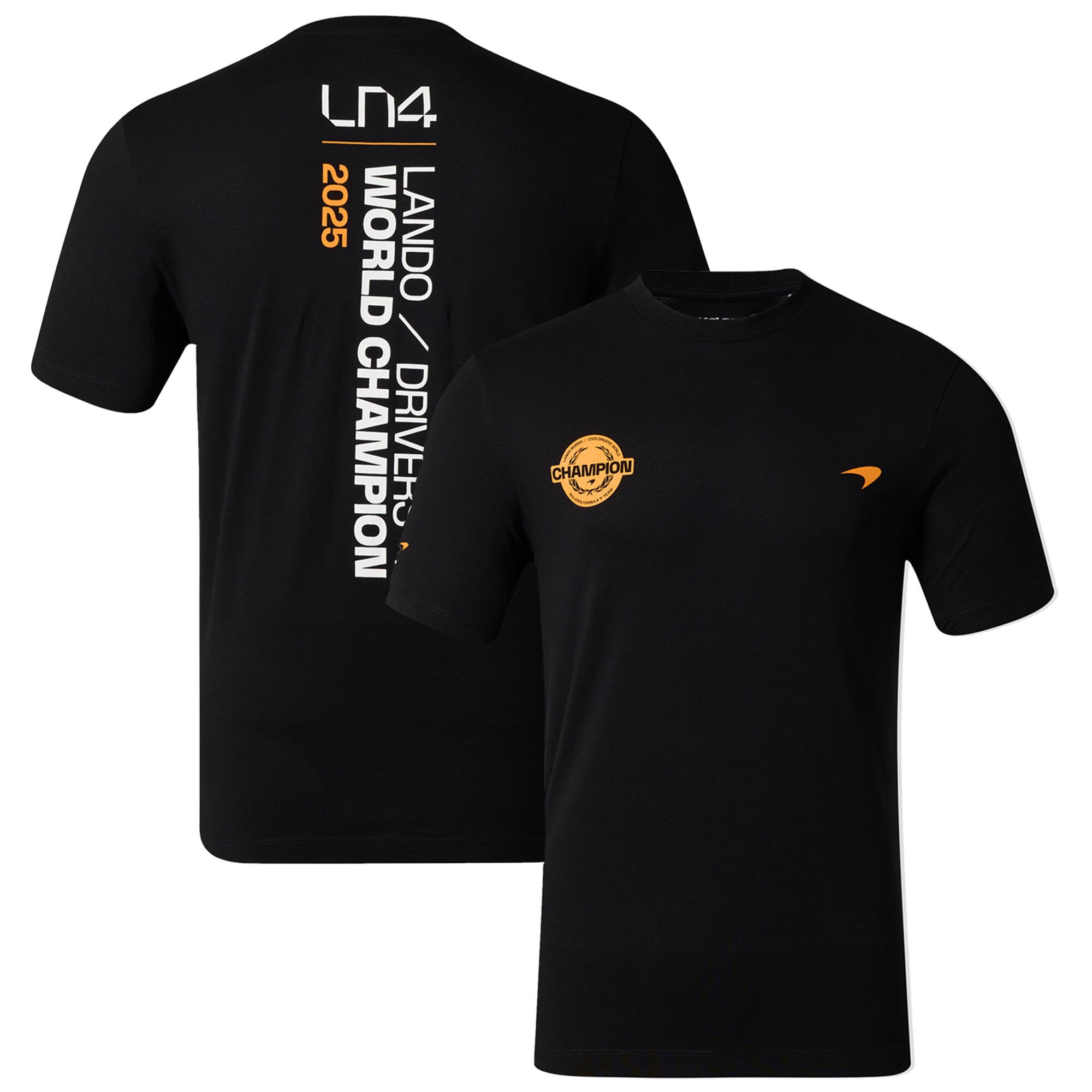 T-shirt McLaren Lando Norris Championship Winners - Enfants - unisexe Taille: JS