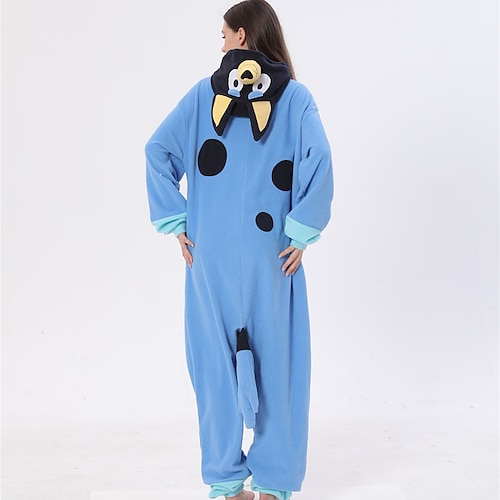 Karnevalskostüm 2026 Tier Mehre Kostüme Hund Karneval Kigurumi-Pyjamas Ausgefallene Kostüme Nachtwäsche Warm Einteiler Bequem Erwachsene Unisex Männer und Frauen Halloween Karneval Party Leistung Image