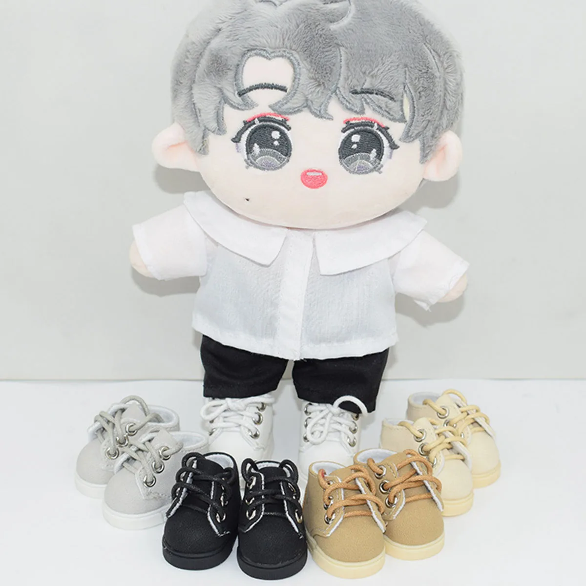 Für Labubu Puppen Casual Wear Schuhe Mode Turnschuhe DIY Puppe Geschenk Spielzeug Casual Wear Schuhe Labubu Puppe Zubehör Geschenk