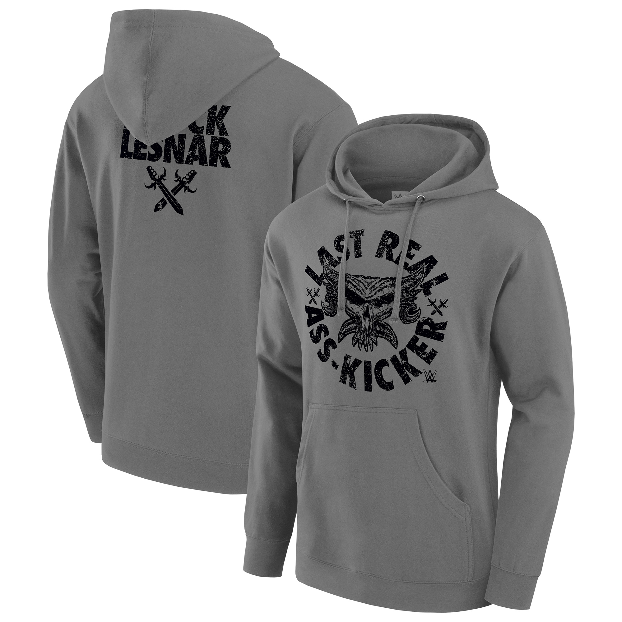 Grauer Brock Lesnar Last Real Ass Kicker Hoodie für Herren Image