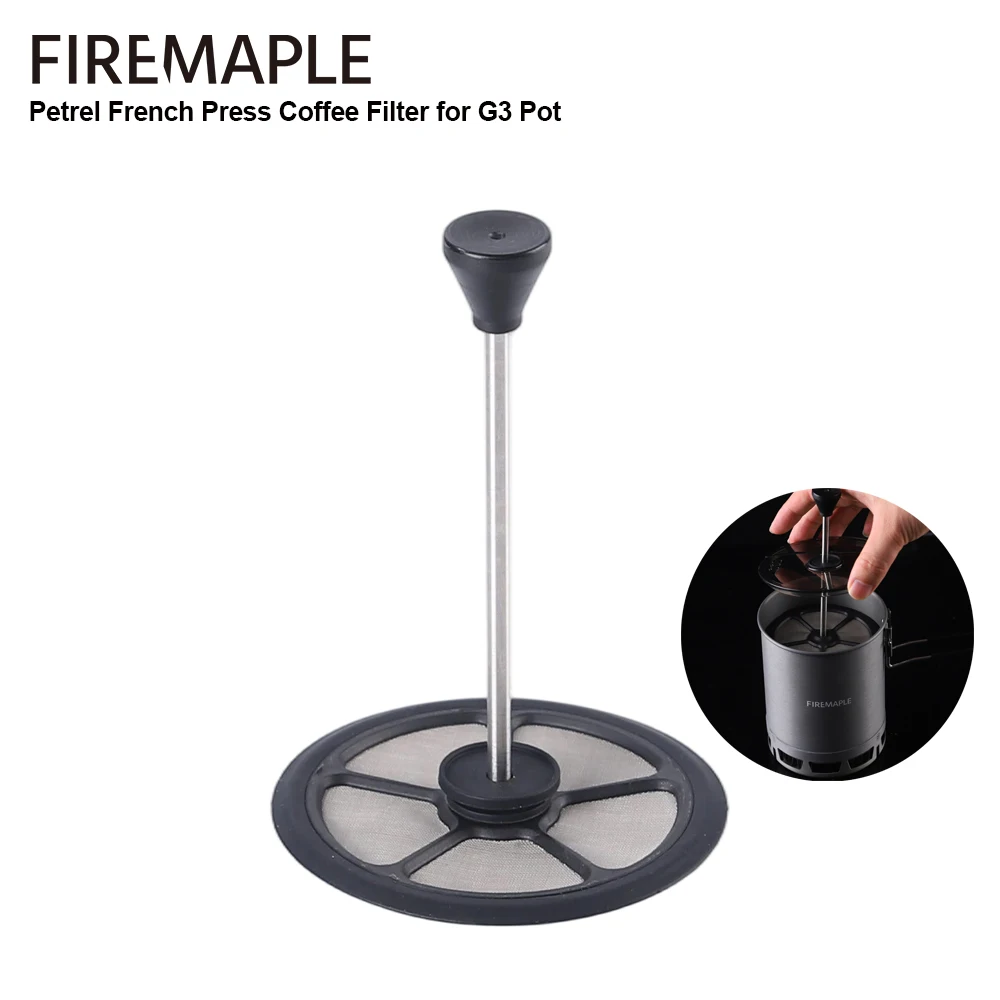Fire-Maple Petrel French Press Kaffeefilter für G3 Pot Camping Rucksackreisen Kochgeschirr Image