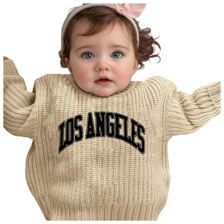 QUOTAY Hand-Embroidered Pure Knit Pullover for Girls Delicate Floral Embroidery Design Soft and Comfortable Sweater for Baby and Toddler 1-7 Years 04_Beige2 3-4 Years