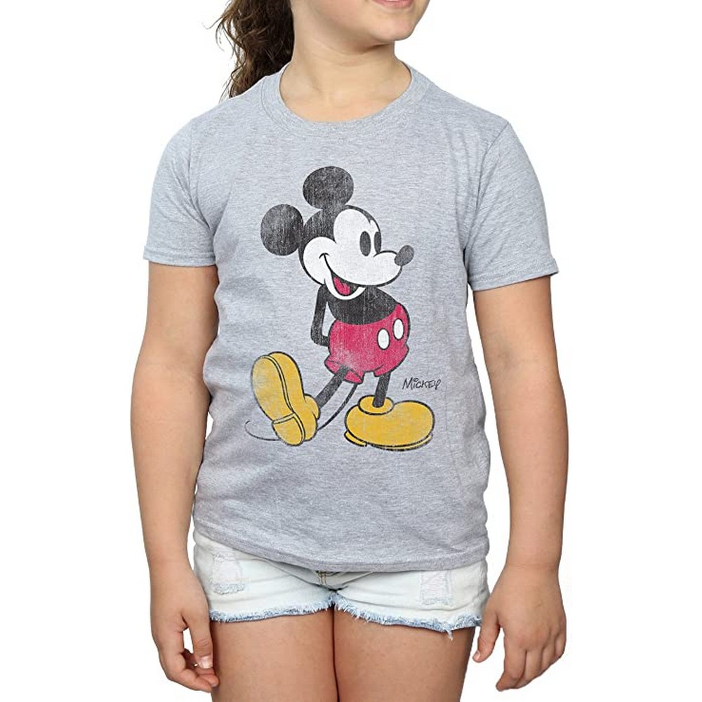 Disney - "Classic Kick" T-Shirt für Mädchen (Grau) Image