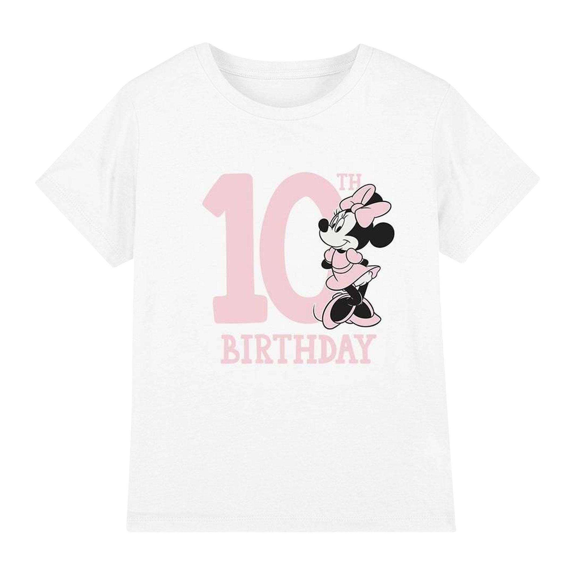 Disney - T-Shirt für Kinder - 10. Geburtstag (Weiß) Image