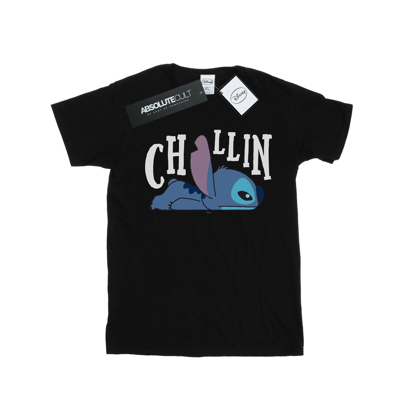Disney - "Lilo And Stitch Chillin" T-Shirt für Mädchen (Schwarz) Image