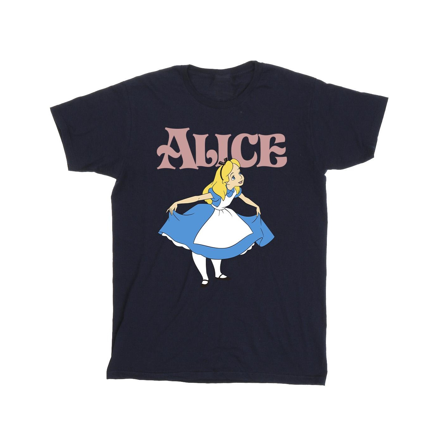Disney - "Alice In Wonderland Take A Bow" T-Shirt für Jungen (Marineblau) Image