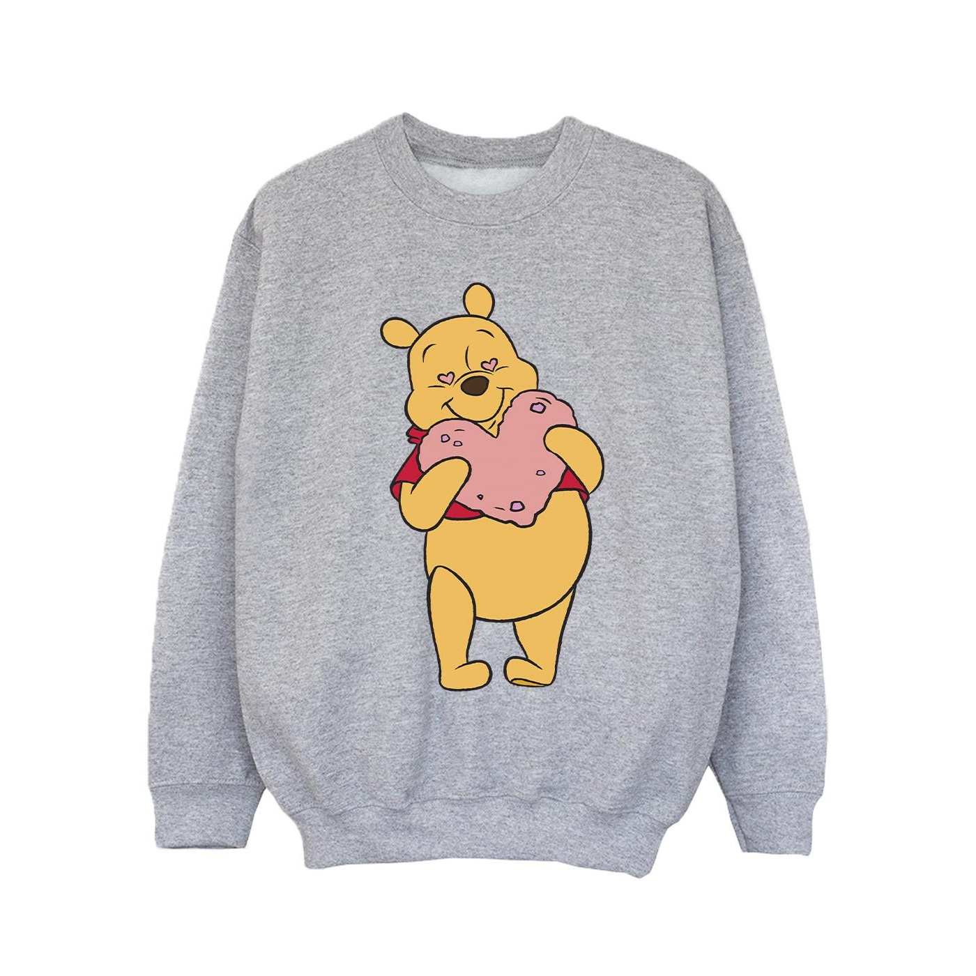 Disney - "Winnie The Pooh Heart Eyes" Sweatshirt für Mädchen (Grau) Image