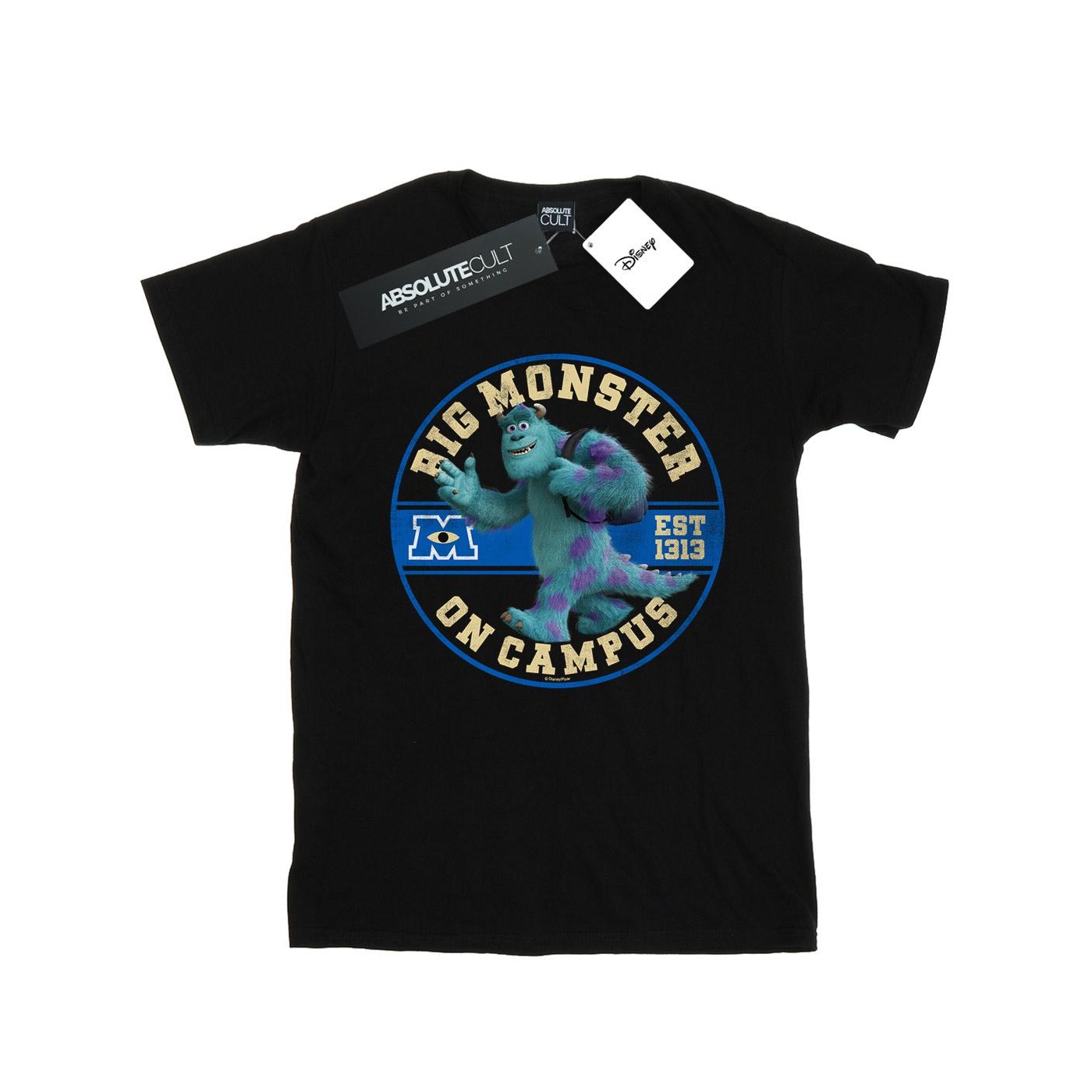 Disney - "Monsters University Monster On Campus" T-Shirt für Jungen (Schwarz) Image