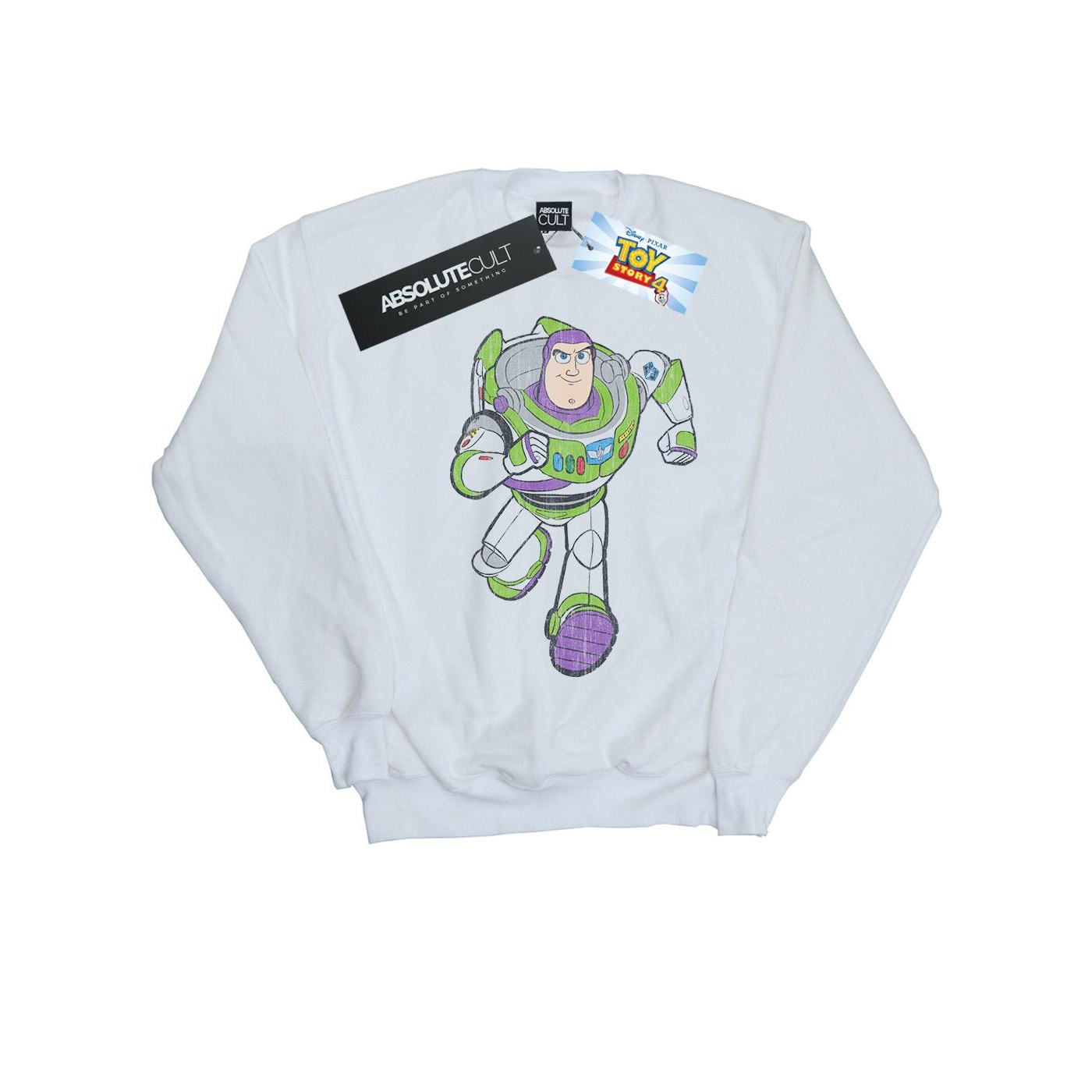 Disney - "Toy Story 4 Classic Buzz Lightyear" Sweatshirt für Jungen (Weiß) Image