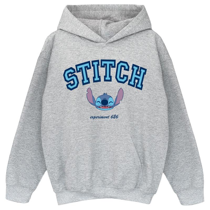 Disney - "Lilo & Stitch Collegial" Kapuzenpullover für Jungen (Grau) Image