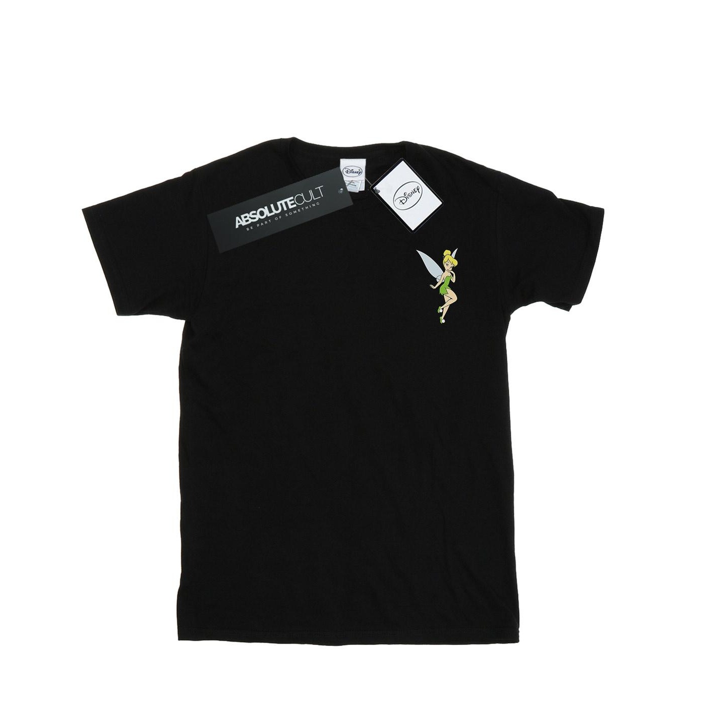 Disney - "Tinkerbell Chest" T-Shirt für Mädchen (Schwarz) Image