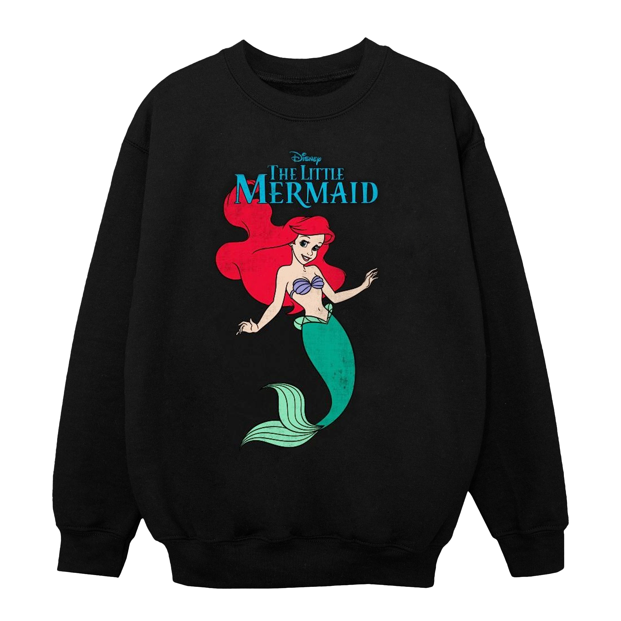 Disney - "The Little Mermaid" Sweatshirt für Mädchen (Schwarz) Image