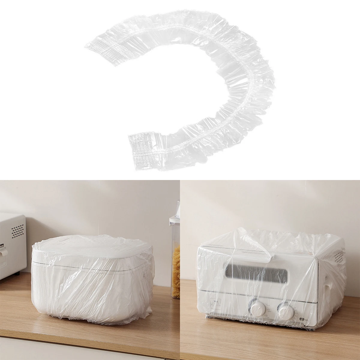 10pcs Thick Dust Cover Transparent Covers For Kitchen Appliances Kitchen Appliance Covers Thick Transparent Dust Cover