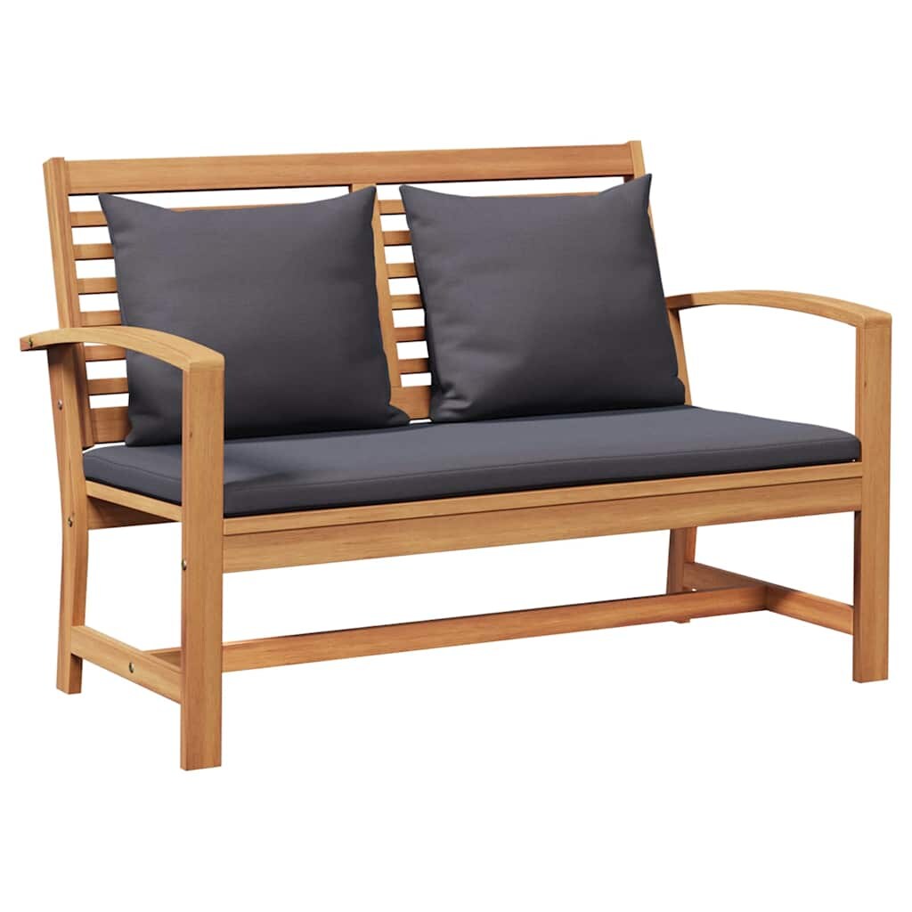 vidaXL Garten-Sofa-Set Natur Teak-Massivholz Image