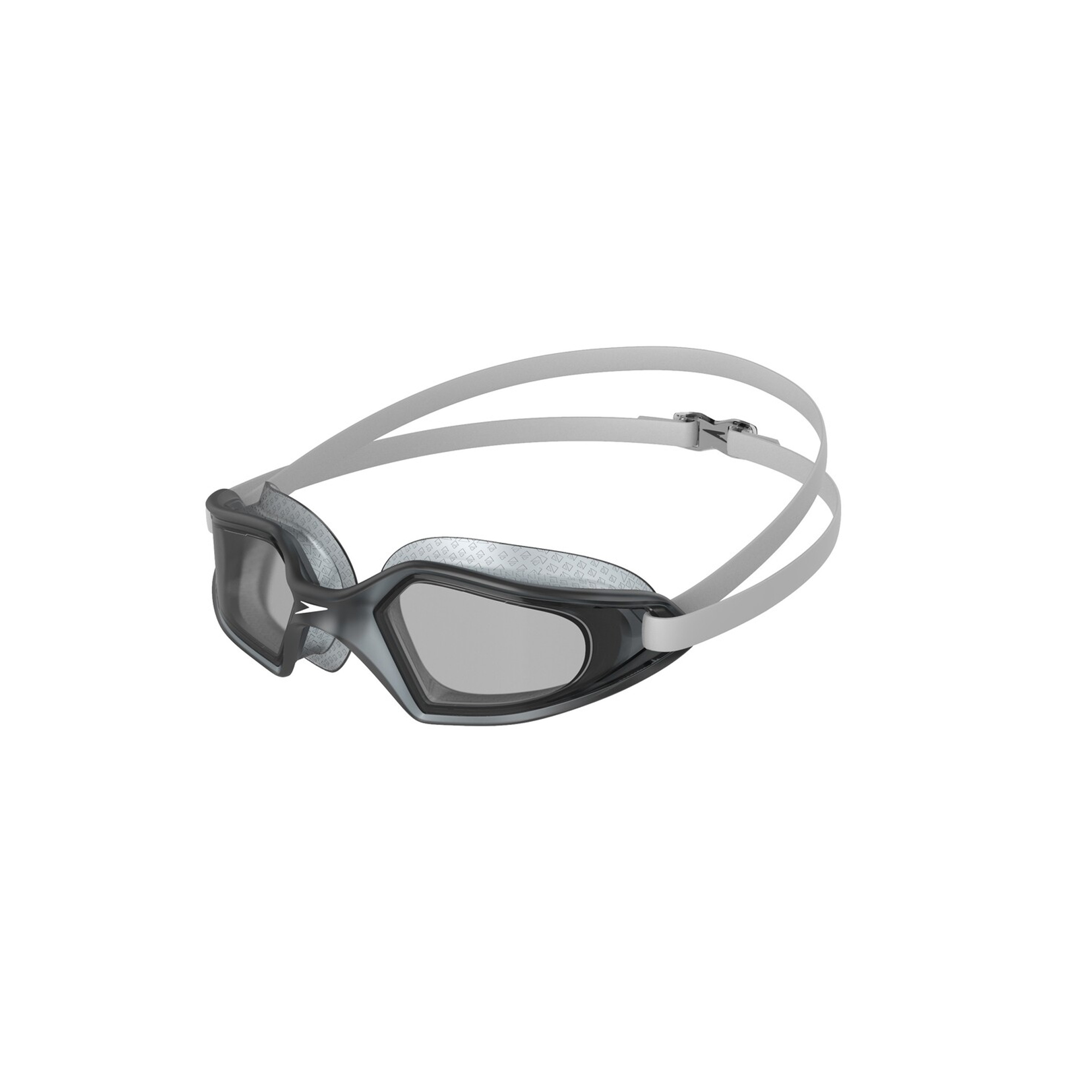 Speedo - "Hydropulse" Rauch-Grau Schwimmbrille für Herren/Damen Unisex (Weiß/Elefantengrau/Rauch-Grau)
