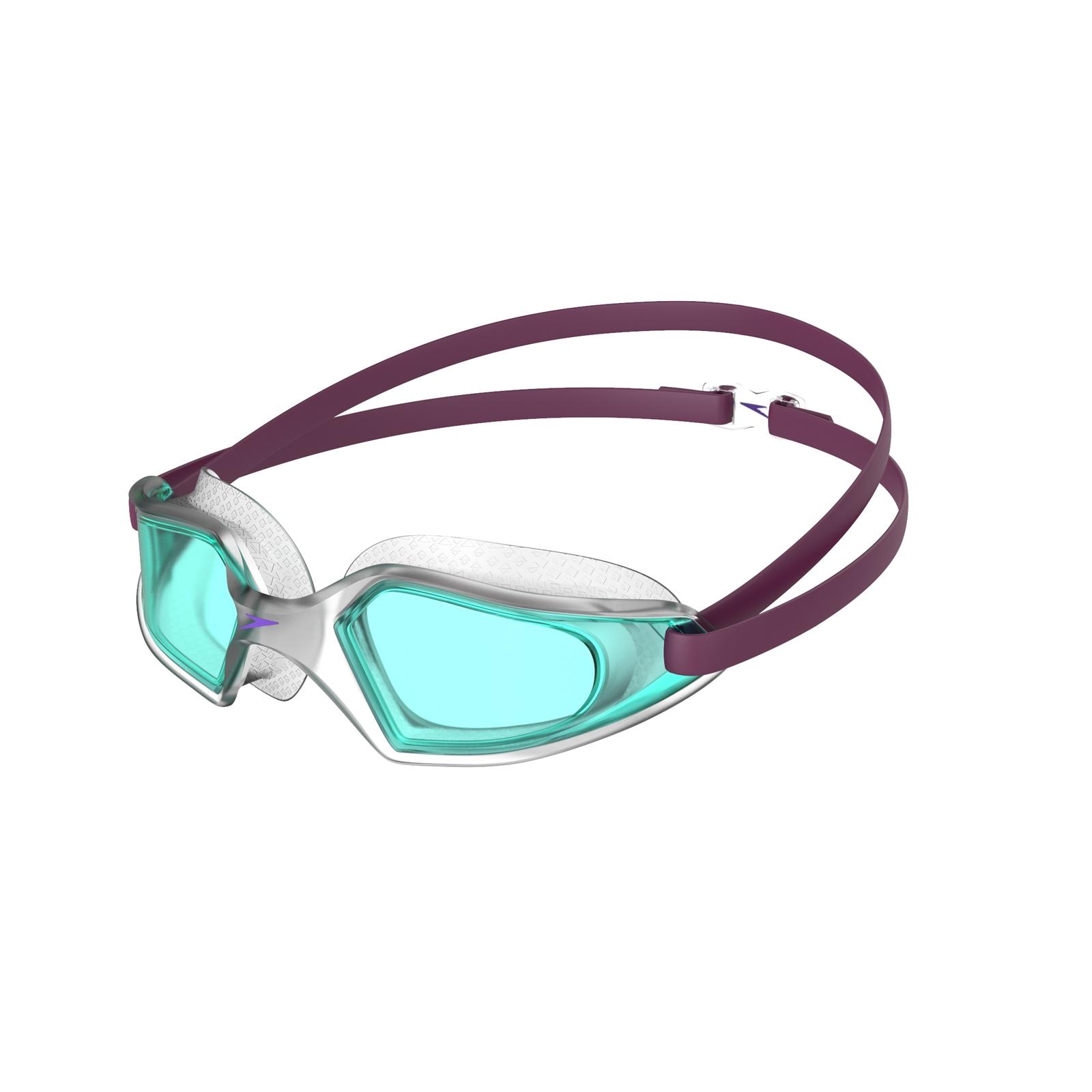 Speedo - "Hydropulse" Schwimmbrille 2024 für Kinder (Violett/Blau) Image