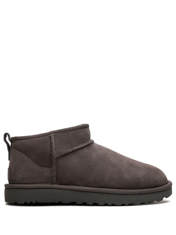 'Classic Ultra Mini' Ankle Boots - Brown - Ugg Boots