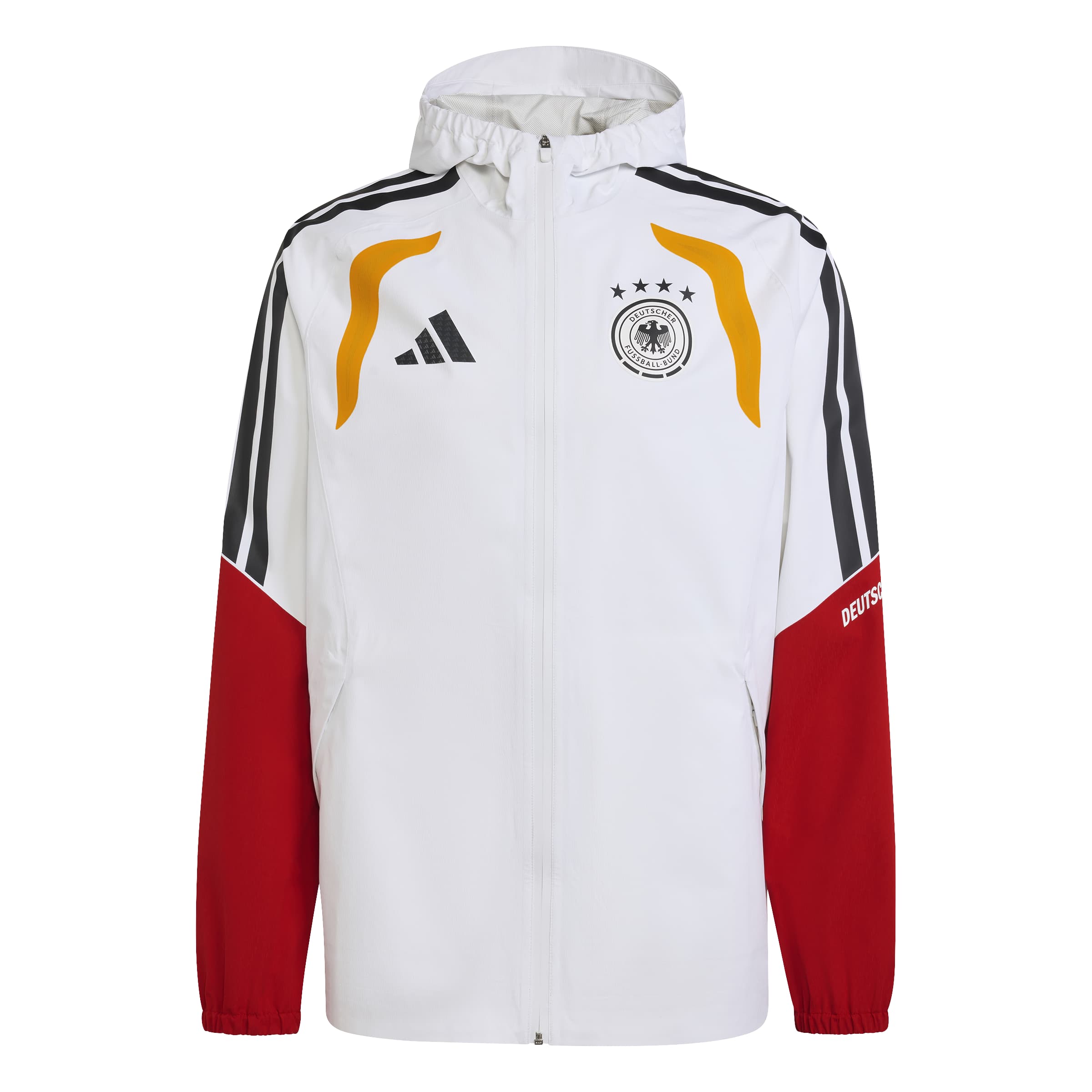 Deutschland 26 Pro Training Regenjacke - Weiß Image