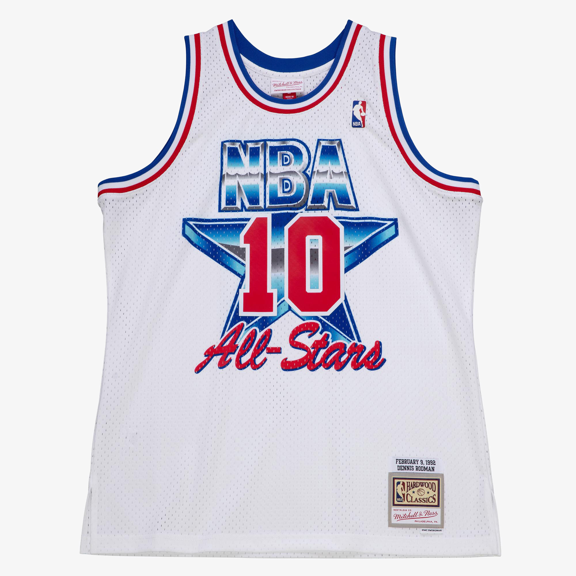 NBA All-Star Ost Mitchell & Ness Swingman Trikot Dennis Rodman 1992 Image