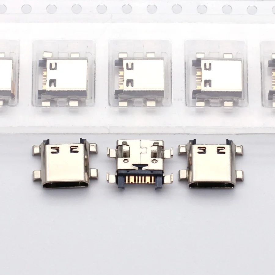 50 Stücke Micro Ladegerät Stecker USB Lade Dock Port Stecker Für Samsung Galaxy J5 J7 2016 J510 J5108 H G J710 J7108 Neo C J701F Image