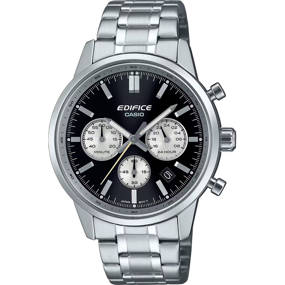 Casio Edifice Mens Silver Watch EFR-575D-1AEF Stainless Steel - One Size | Casio Sale | Discount Designer Brands