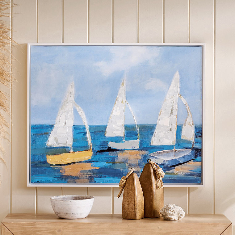 Sailing Away Canvas Wall Art - Grandin Road