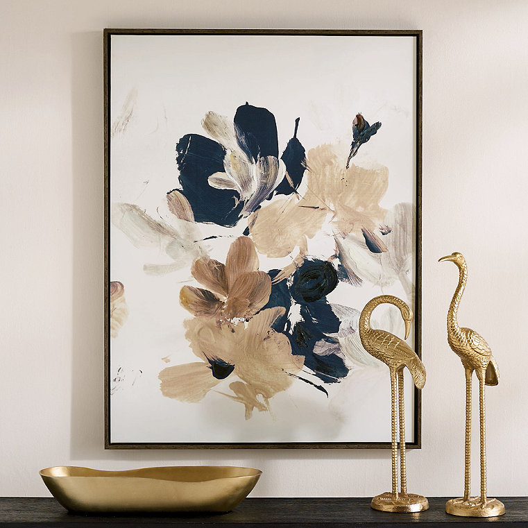 Floral Tones Canvas Wall Art - Grandin Road