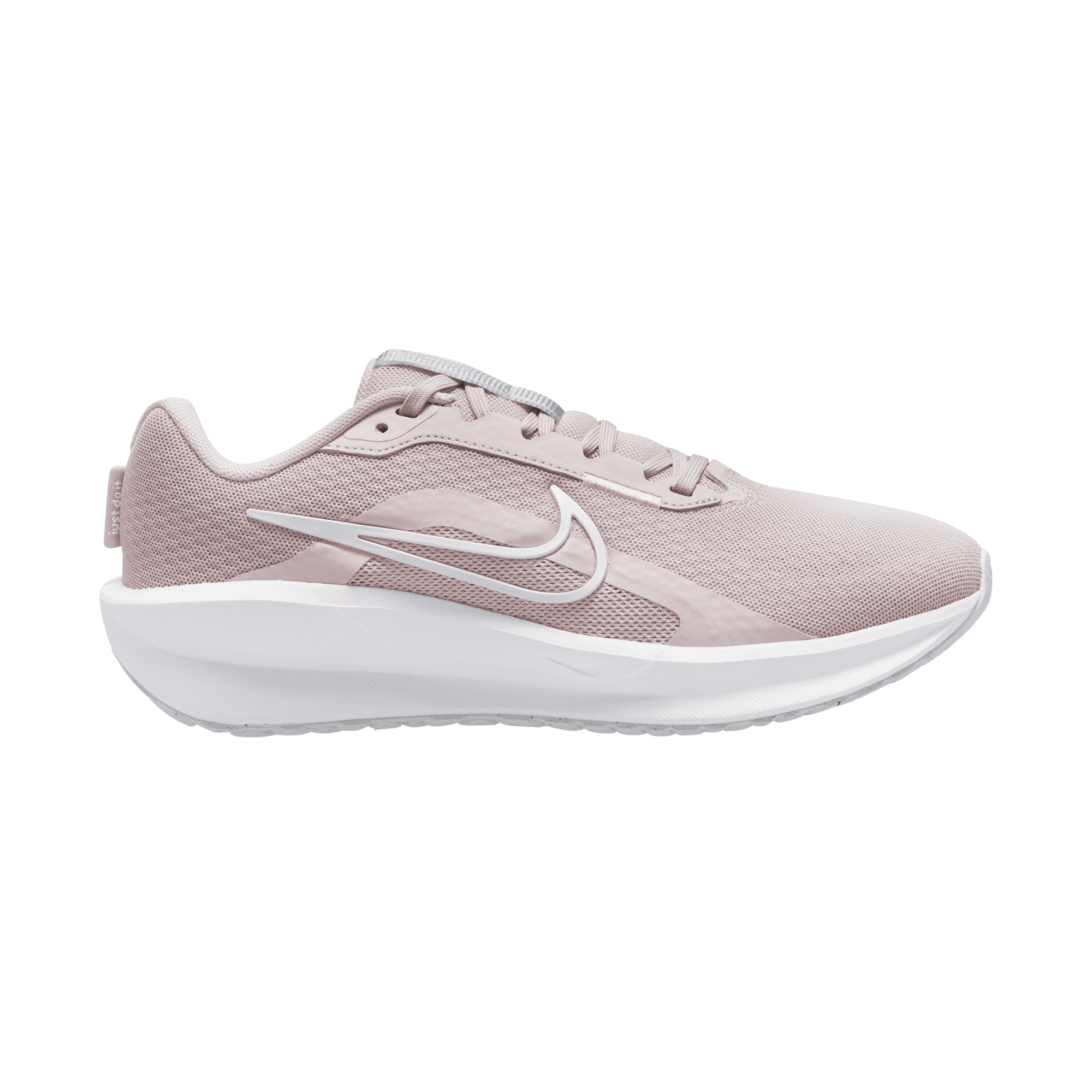 Laufschuh NIKE "DOWNSHIFTER 13", Damen, Gr. 40,5, platinum violet, weiß, photon dust, Schuhe Laufschuh