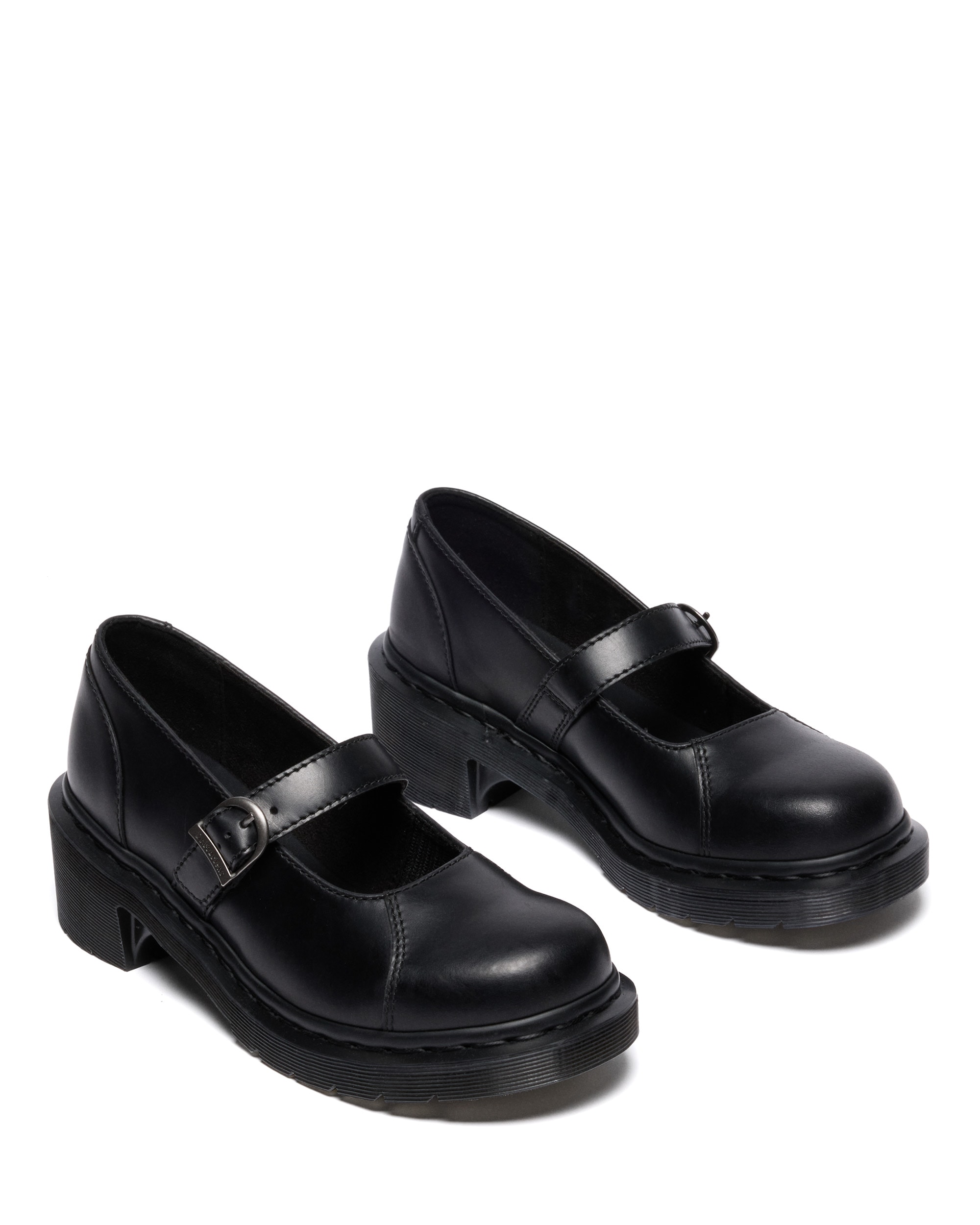 Spangenpumps DR. MARTENS "Maryjane", Damen, Gr. 40, schwarz, Leder, Schuhe Spangenpumps, Pumps, Ballerina, Halbschuh, Mary Jane mit 6-cm-Blockabsatz