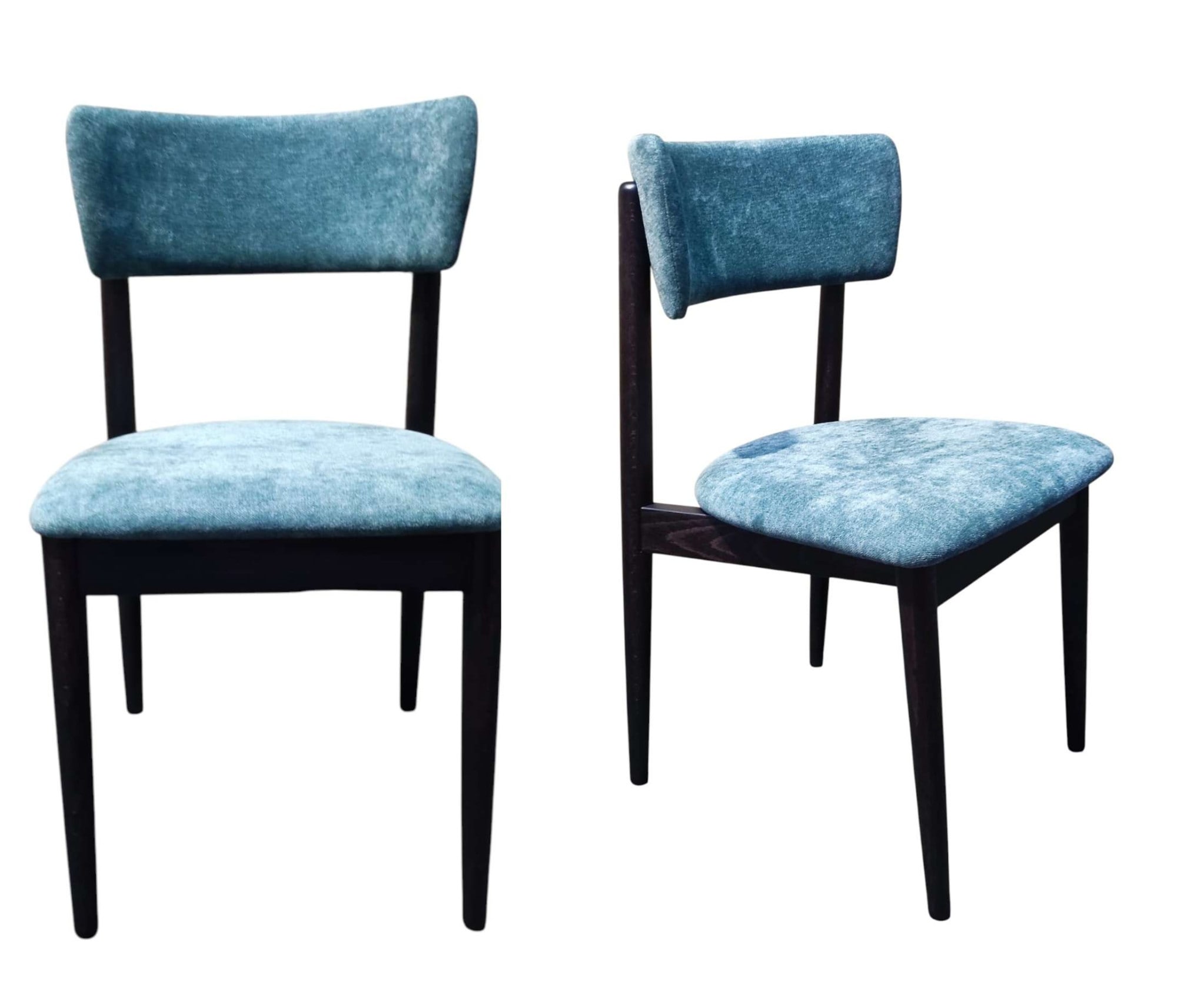 Polsterstuhl HOME AFFAIRE "Jan Esszimmerstuhl, Küchenstuhl, 4-Fußstuhl", grün, wenge, B:46,5cm H:82,5cm T:52cm, Massivholz, Polyester, Stühle, Polsterstuhl