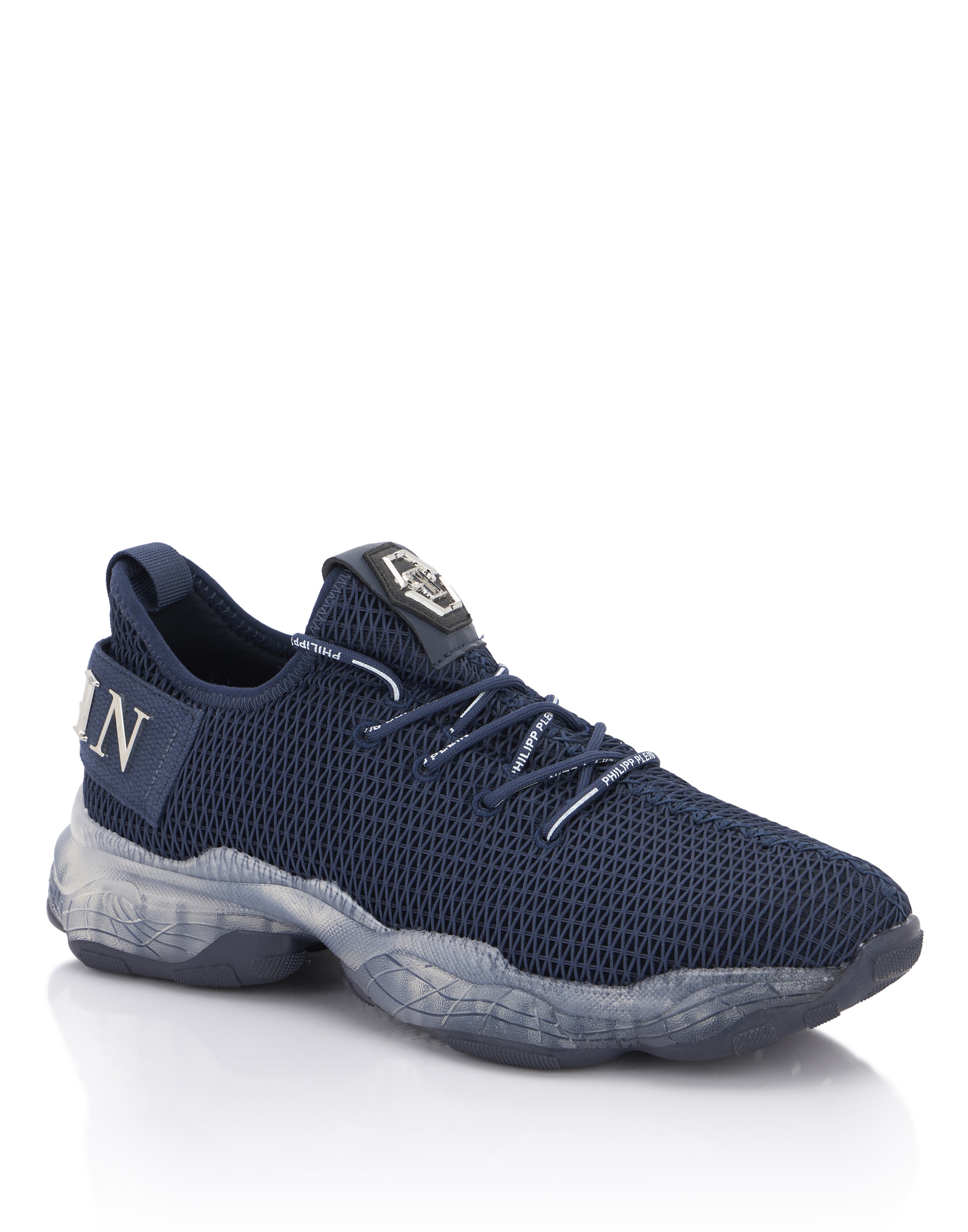 Sneaker PHILIPP PLEIN "$Hock", Damen, Gr. 36, Normalschaft, 24, navy, Schuhe Sneaker