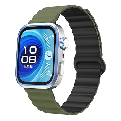 Smartwatch-Band Kompatibel mit Huawei Watch Fit 3 / Fit 4 / Fit 4 Pro Smartwatch Gurt Magnetverschluss Wasserdicht Verstellbar Sportarmband Alpine Loop Sport Loop Ersatz Armband Image