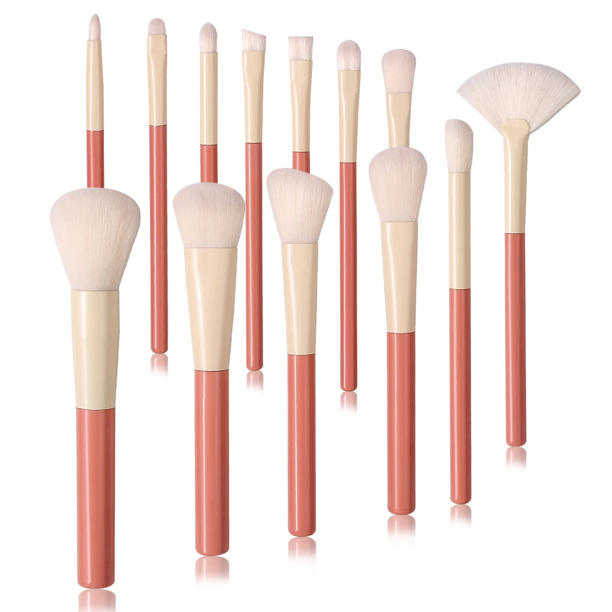13-teiliges hochwertiges Make-up-Pinsel-Set – für Rouge, Konturen, Concealer und Eyeliner | Professionelle Schönheitswerkzeuge Image