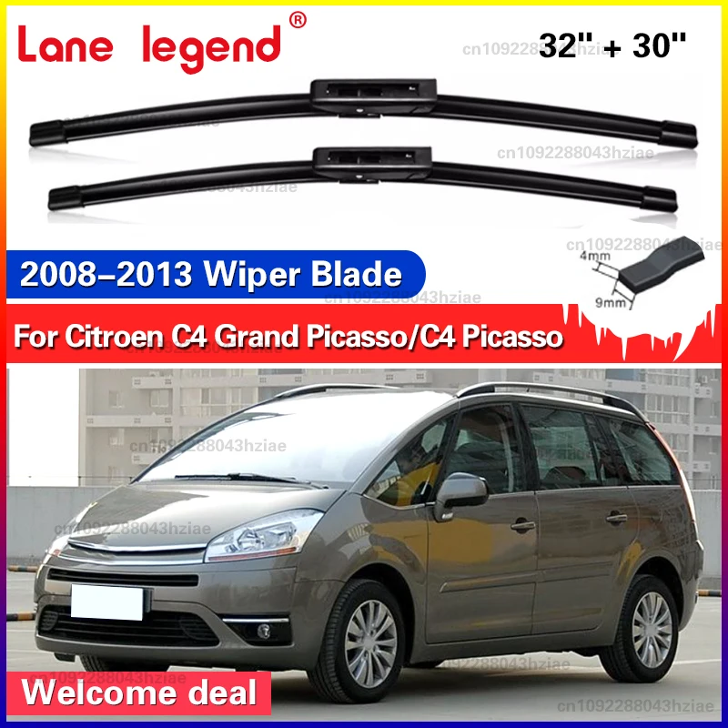 Auto Wischer Klingen Für Citroen C4 Grand Picasso / C4 Picasso 2008-2013 Windschutzscheibe Windschutz Frontscheibe Klingen auto Zubehör Image