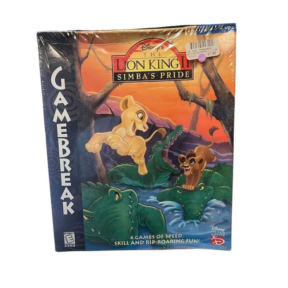 Disney Toys | Disney's Gamebreak: The Lion King Ii Simba's Pride Pc Cd-Rom Game | Color: Green/Orange | Size: Osb