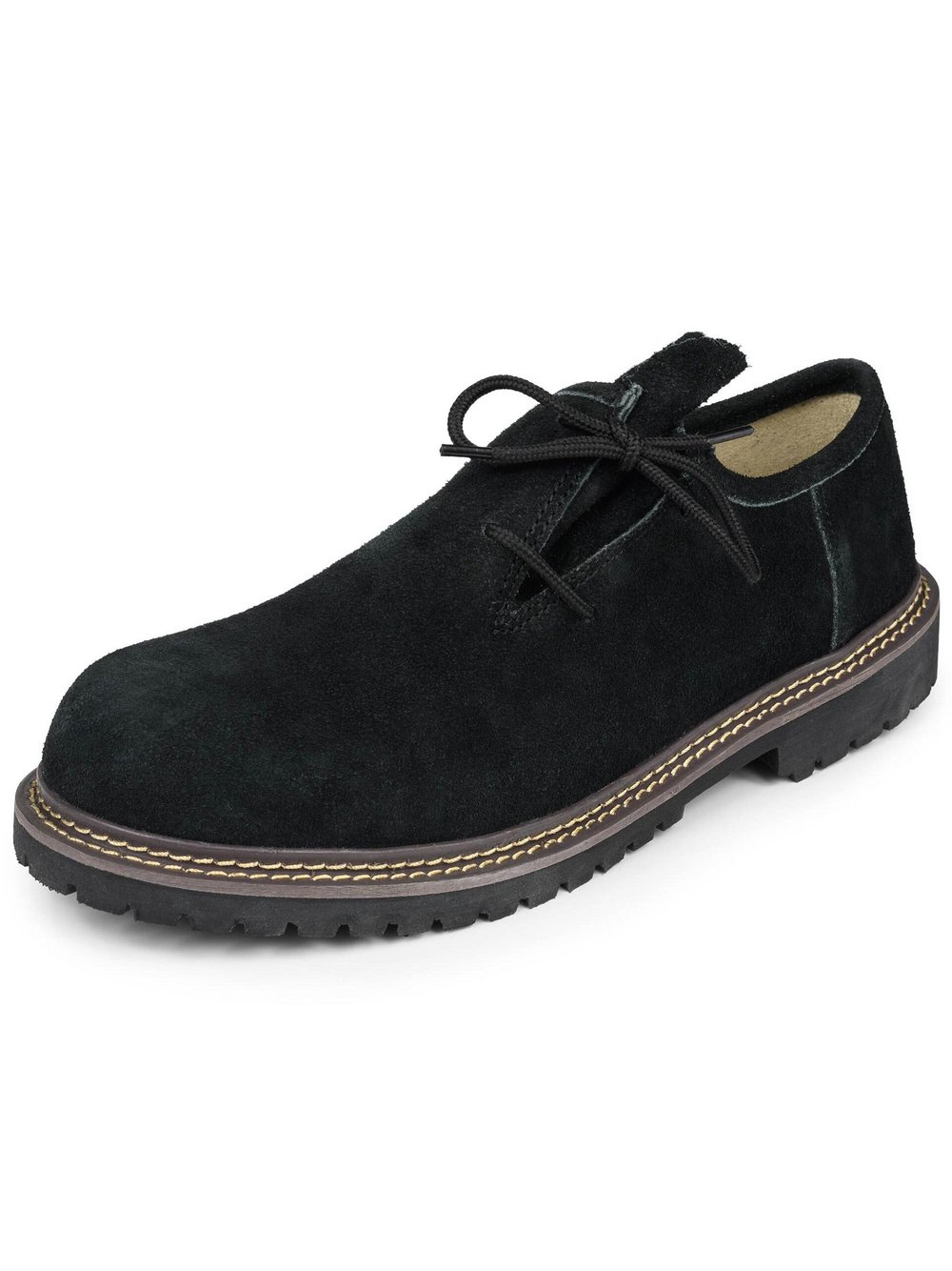 Alessandro Salvarini Erwachsene Haferlschuhe Erwachsene schwarz, 42 Image