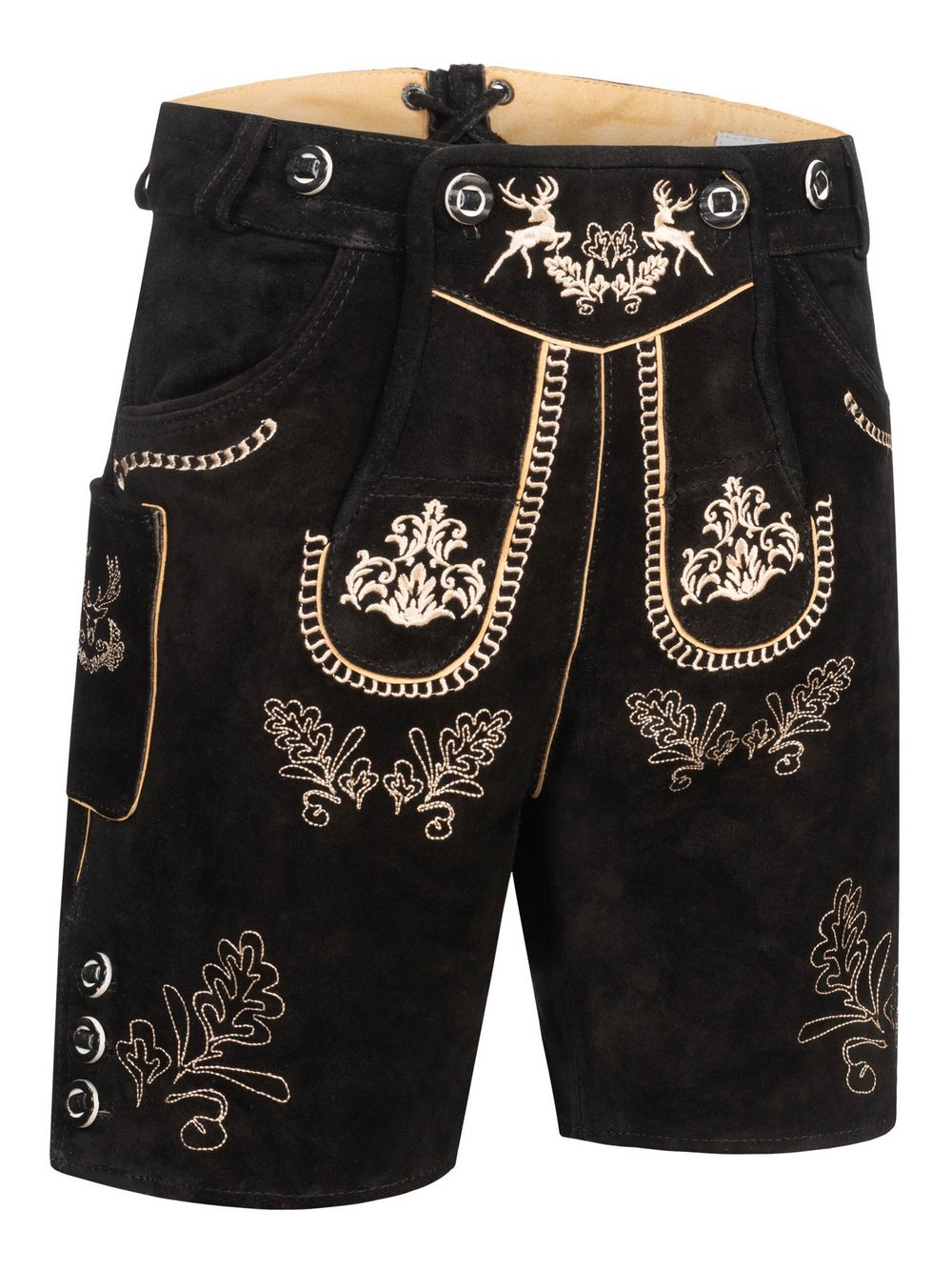 Alessandro Salvarini Erwachsene Trachtenhose Erwachsene schwarz, 54 Image