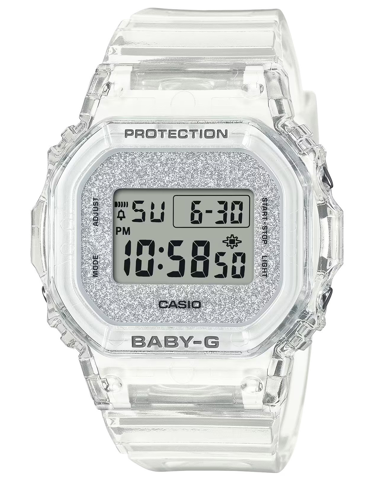 Casio Baby-g Transparent Damen Armbanduhr BGD-565GC-7ER Image