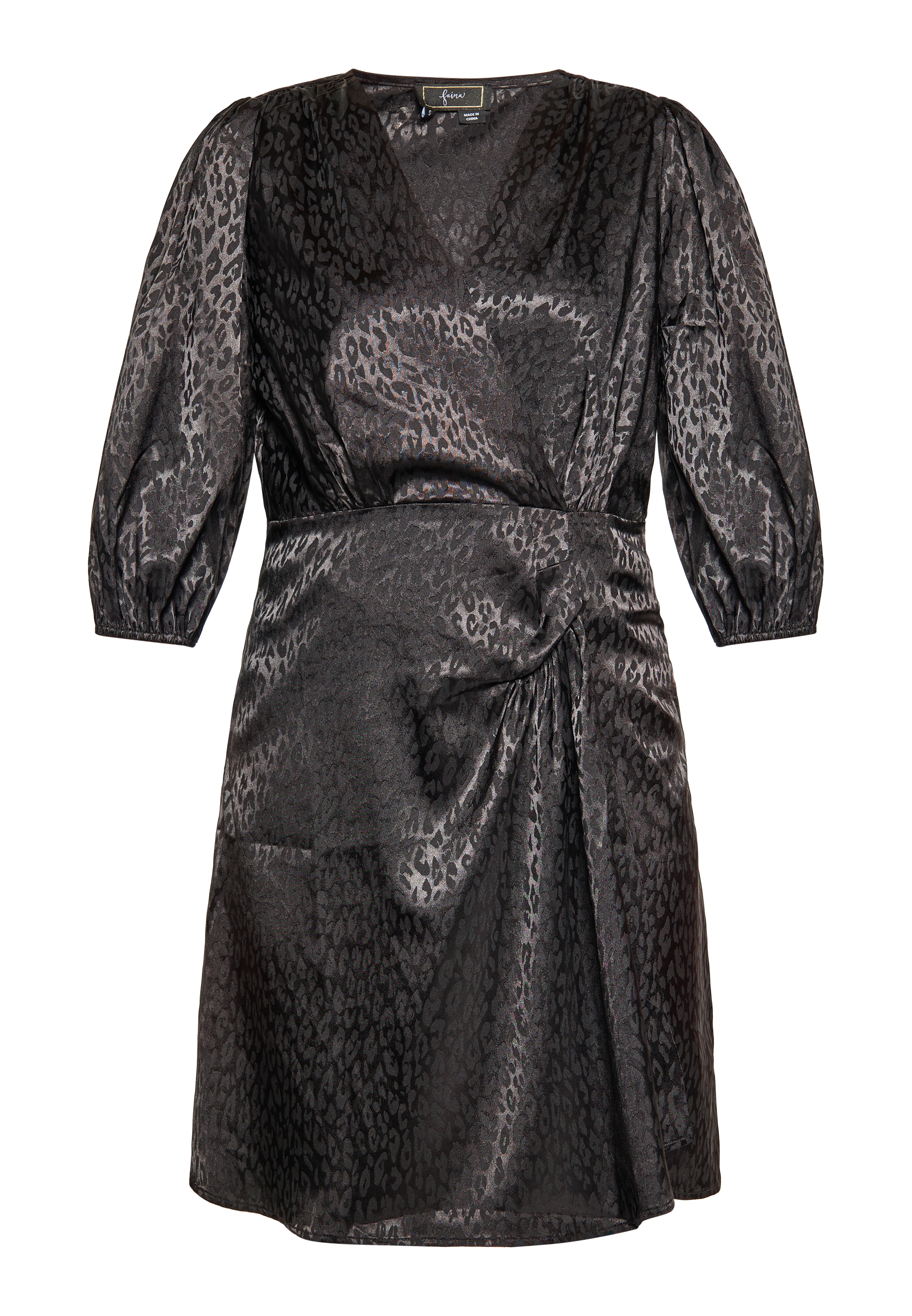 Faina Kleid Damen schwarz S