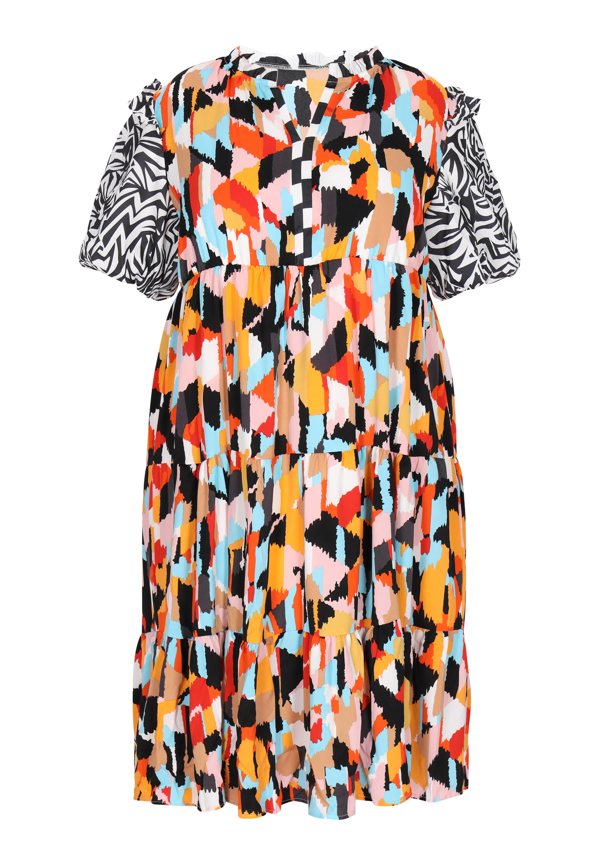 IZIA Kleid in großen Größen Frauen Rosa