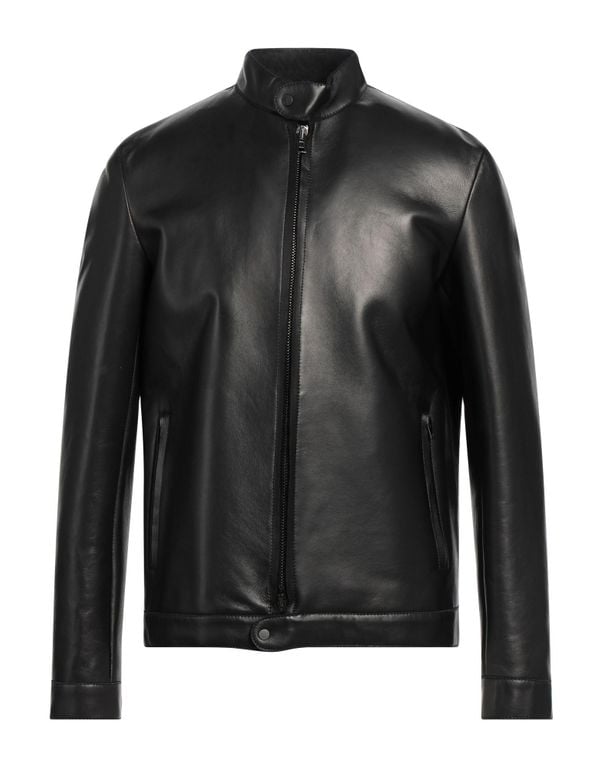 Jacket Leather - Black - B-used Jackets