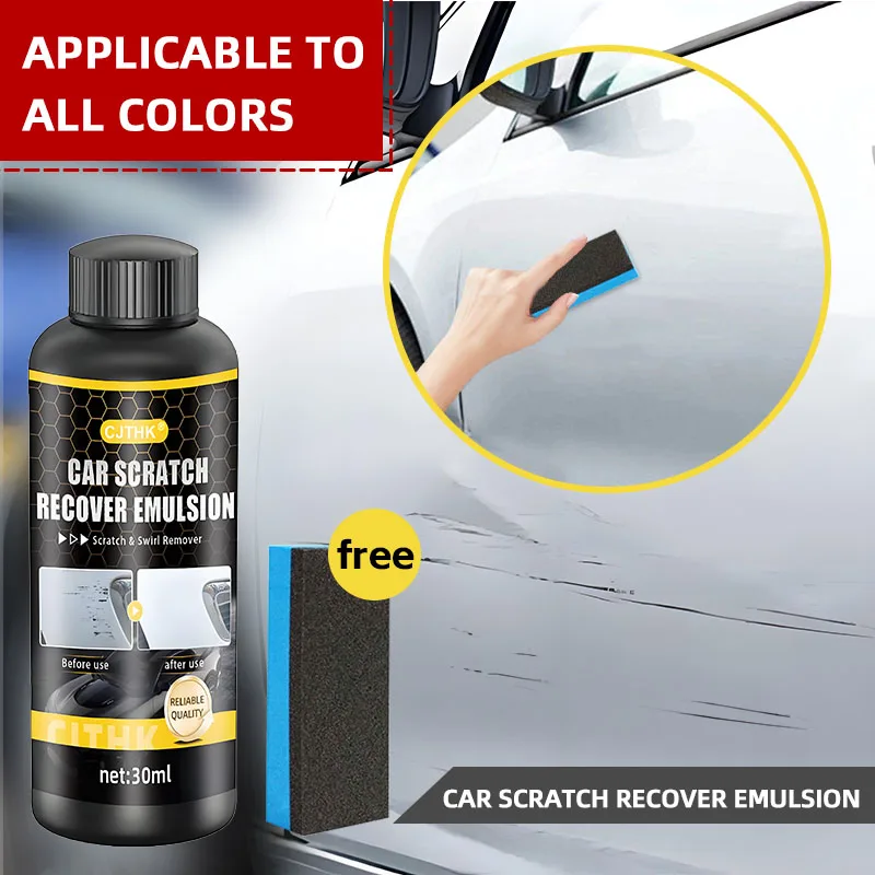 Auto Kratzer Entferner Farbe Pflege Werkzeuge Auto Swirl Entferner Kratzer Reparatur Polieren Auto Körper Schleifen Verbindung Anti Scratch Wachs Image
