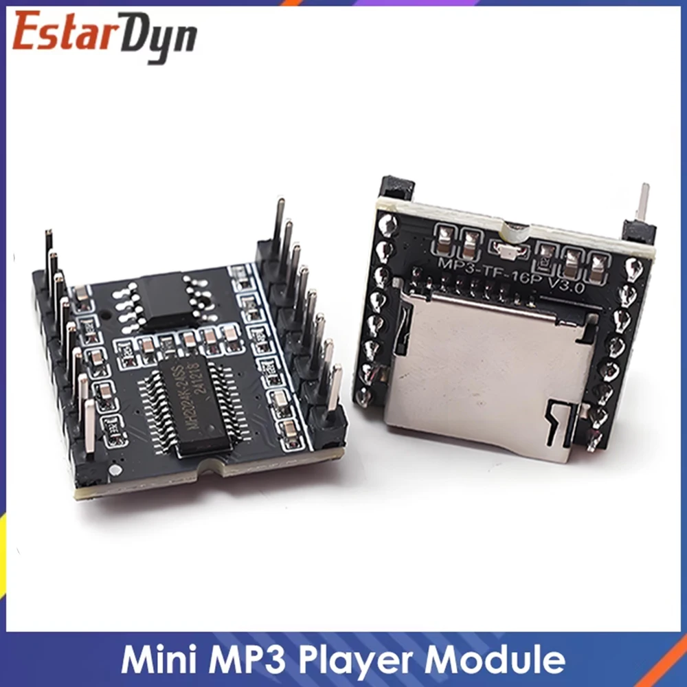 MP3-Player-Modul Player Voice TF/SD-Karte Musik DFPlayer Mini-Single-Chip-Mikrocomputer Image