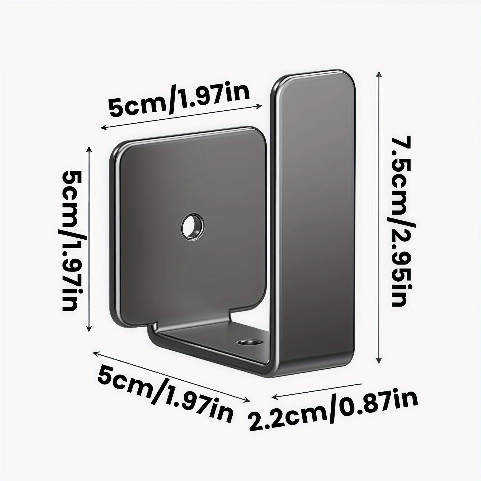 Router-Aufbewahrungsbox ohne Bohren für Wandmontage | TV Network Fiber Set Topbox-Halterung | Multifunktionales Regal für Mediengeräte Image