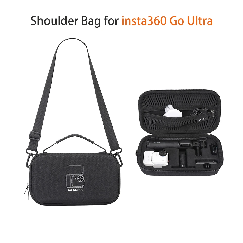 Reise-Tragetasche für Insta360 GO Ultra, tragbare Schultertasche, harte Schutzaufbewahrungstasche für GO Ultra Action-Kamera-Zubehör Image