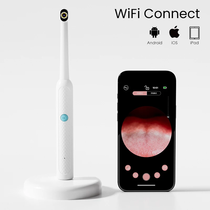 Handheld WIFI Endoskop Drahtlose Inspektion Endoskop Digitale HD1080P Tragbare Video Kamera 8 LEDs Für Für Android Telefone/iOS Image