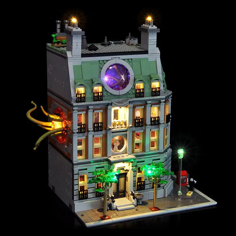 LYBMTWF LED-Beleuchtungsset, kompatibel mit Lego 76218 Sanctum Sanctorum Bausteinen (ohne Bausteine) Image