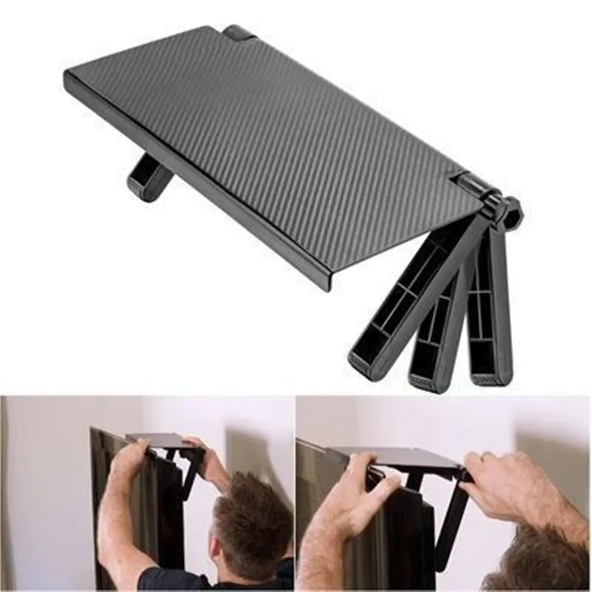 1pc Einstellbare TV Bildschirm Top Regal Computer Monitor Desktop Bildschirm Top Lagerung Rack TV Media Box, router Regal Rack Hause Organiz