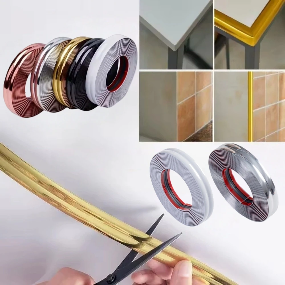 1pc 2m/3meter/5mX2cm Wand Interne Externe Ecke Schutz Band Selbst Klebe PVC tisch Schreibtisch Möbel Rand Schutz Streifen Weiche